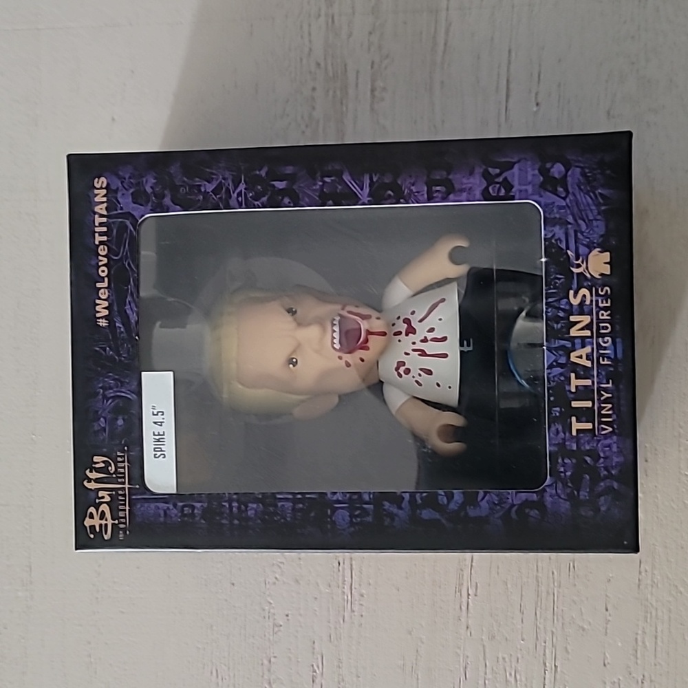 Titans Vinyl Figures Buffy the Vampire Slayer Spike 4.5" Horror Block Exclusive